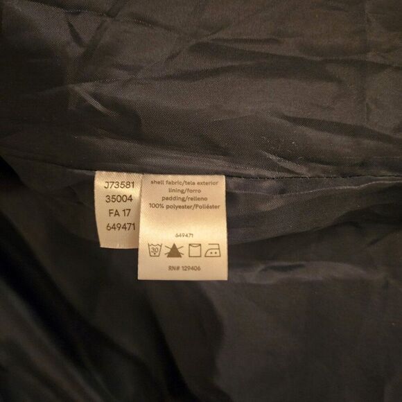 Venus Quilted Navy Blue Jacket Womens Size 14 Winter Mid Weight - Picture 7 of 8